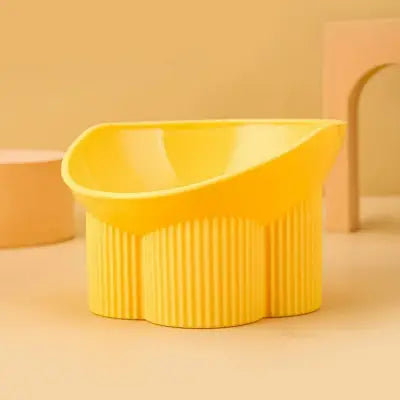 Gamelle pour chat - Anti-tipCatBowls™ - Jaune