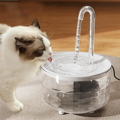 Fontaine à Eau Pour Chat - CatDrinker™ - Tube Transparent
