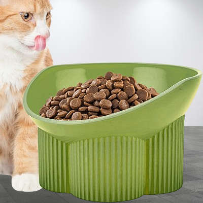 Gamelle pour chat - Anti-tipCatBowls™ - Vert