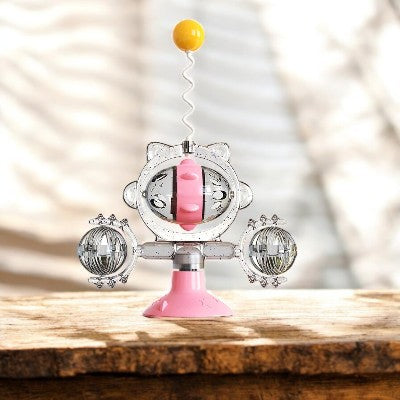 Distributeur de Croquettes - WhirlCatFeeder™ - Rose