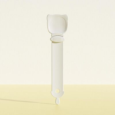 Distributeur Nourriture Chat - MeowSpoon™ - Blanc