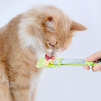 Distributeur Nourriture Chat - MeowSpoon™ - Vert