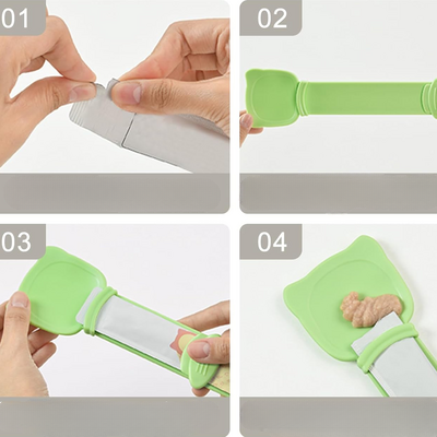 Distributeur Nourriture Chat - MeowSpoon™ - Vert