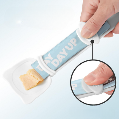 Distributeur Nourriture Chat - MeowSpoon™ - Blanc
