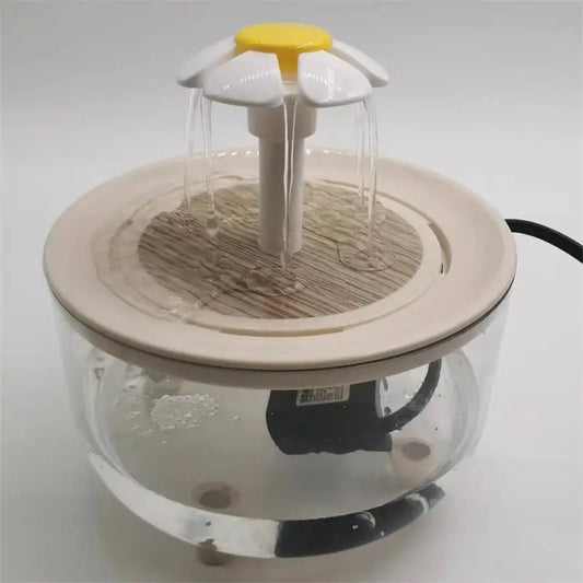 Fontaine à Eau Pour Chat - CatDrinker™ - Bois Transparent