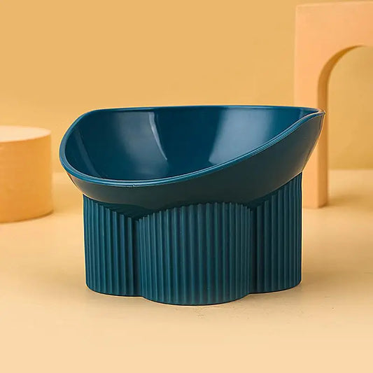 Gamelle pour chat - Anti-tipCatBowls™ - Bleu vert