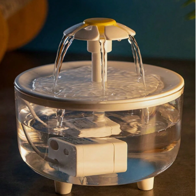 Fontaine à Eau Pour Chat - CatDrinker™ - Blanc Transparent