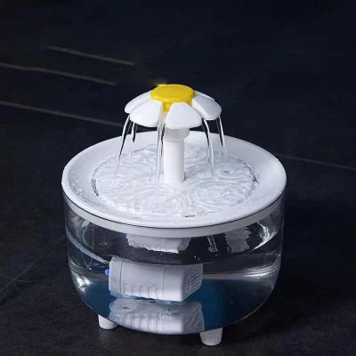 Fontaine à Eau Pour Chat - CatDrinker™ - Blanc Transparent