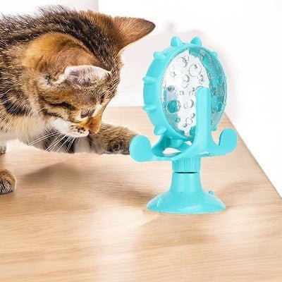 Distributeur de Croquettes - WhirlCatFeeder™ - Bleu - SPECIAL CHAT