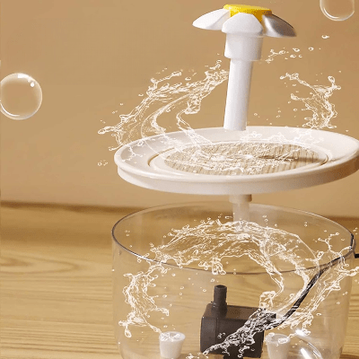 Fontaine à Eau Pour Chat - CatDrinker™ - Bois Transparent - SPECIAL CHAT