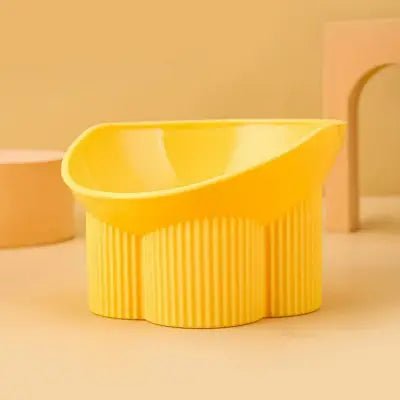 Gamelle pour chat - Anti - tipCatBowls™ - Jaune - SPECIAL CHAT