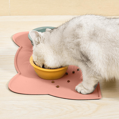 Tapis en Silicone - KittyPlacemat™ - Rose - SPECIAL CHAT
